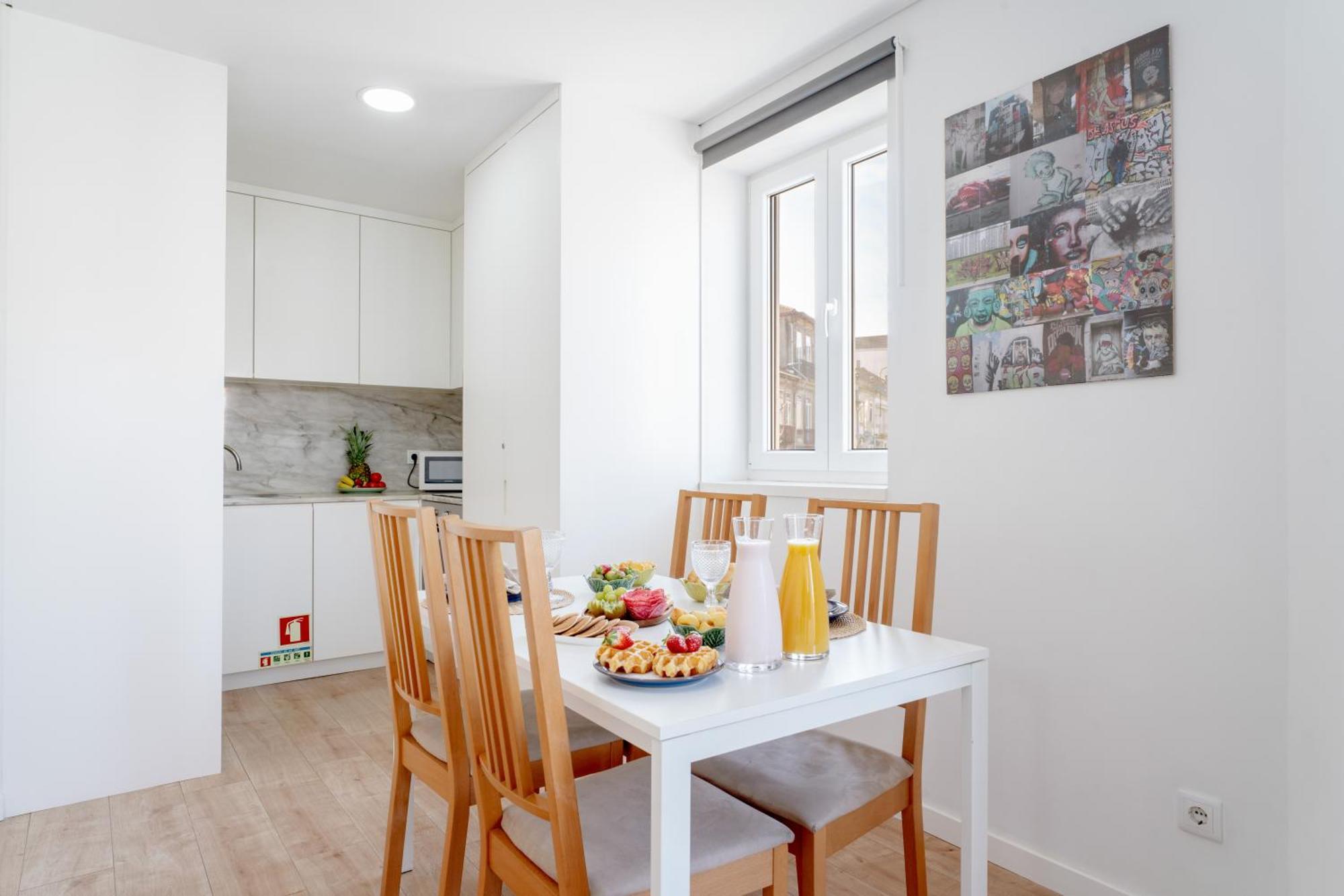 Апартаменты Host Wise - Flat W Free Private Parking - Bright & Cozy Порту Экстерьер фото