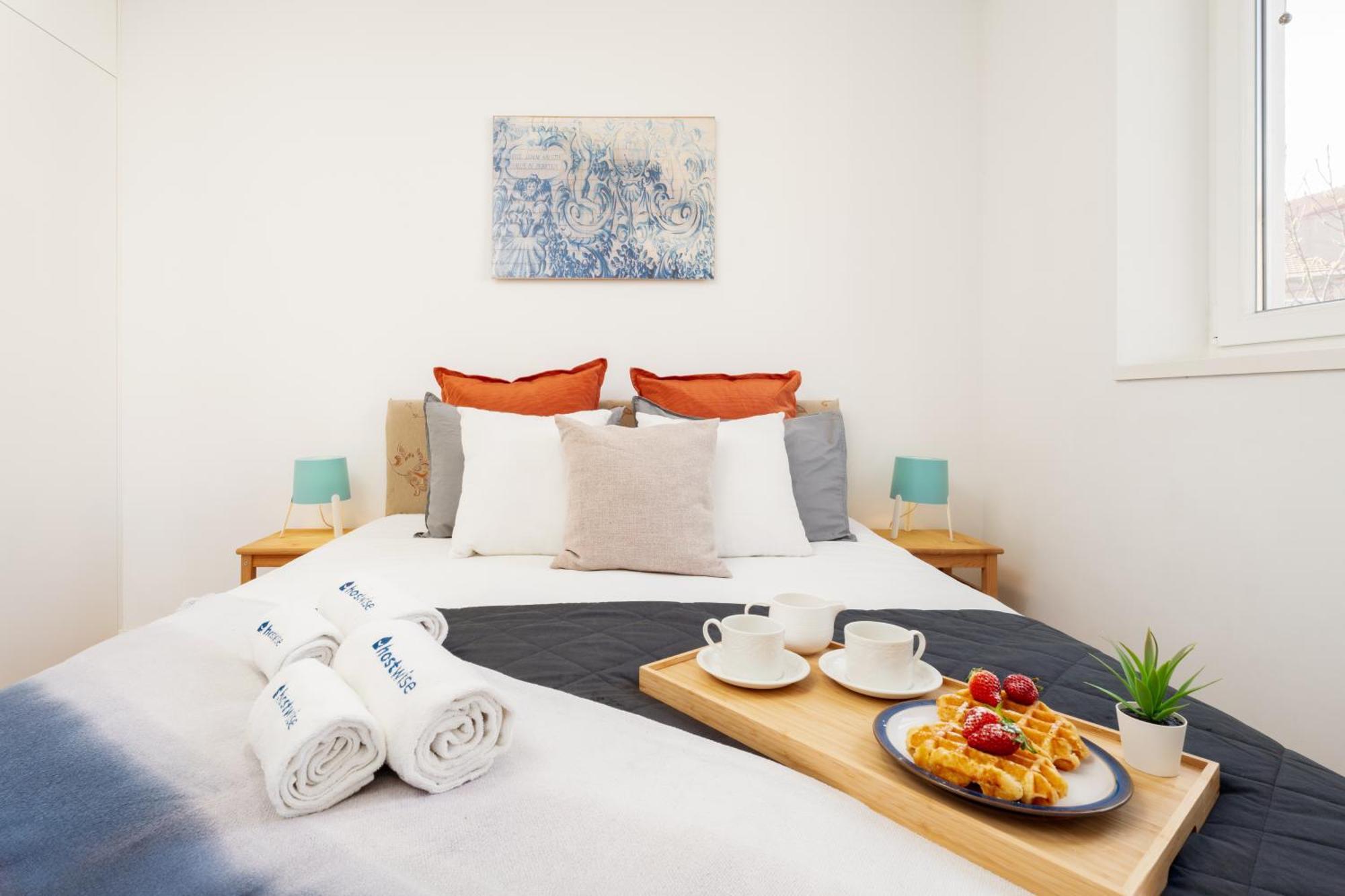 Апартаменты Host Wise - Flat W Free Private Parking - Bright & Cozy Порту Экстерьер фото